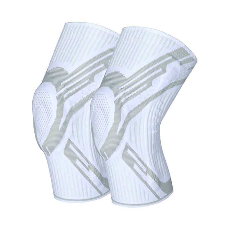 Sports Knee Brace ,Black White Colors