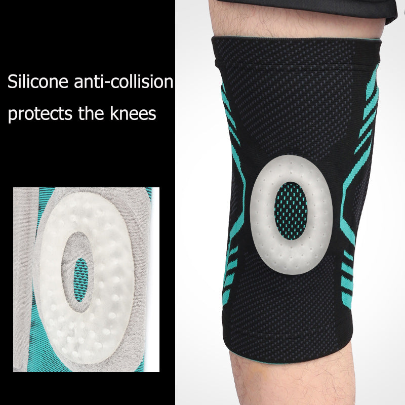 4 Spring Support Knee Brace with Patella Pad