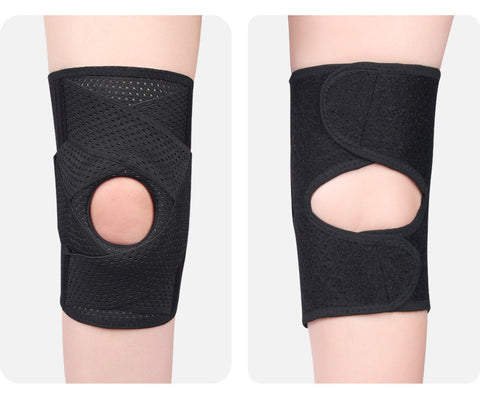 Upgraded Mesh Knee Brace,Cross Straps