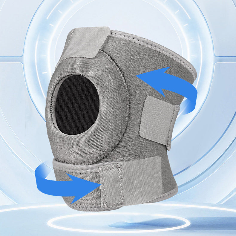 Knee Brace with Straps, Patella EVA Pads