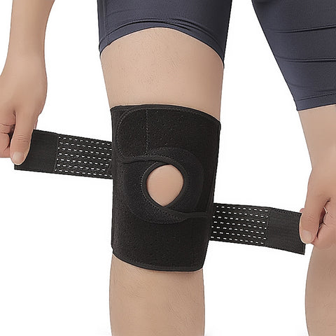 Breathable Knee Brace WIth Adjustable Straps,Lightweight