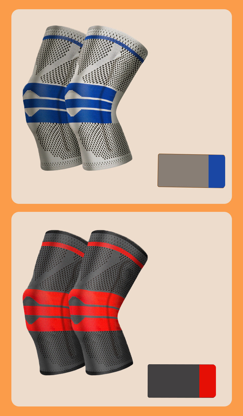 Sports Knee Brace With Silicon Pads