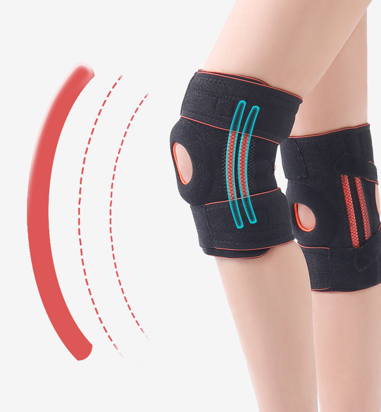 Support Knee Brace ,Spring Support EVA Pads