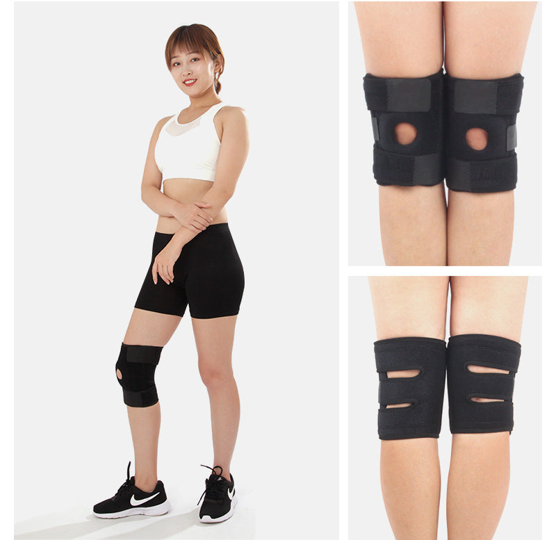 Support Knee Brace with 4 Springs