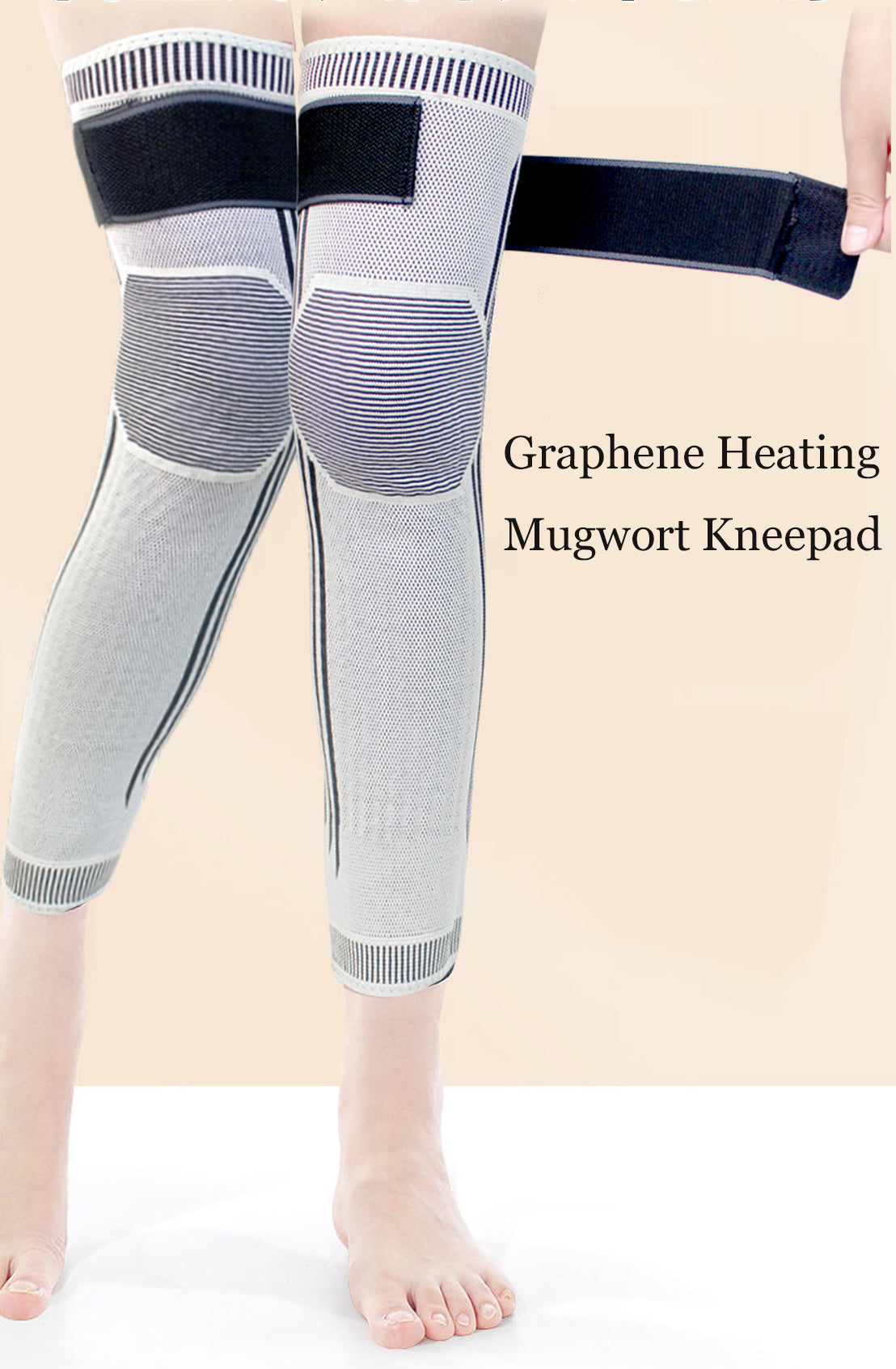 Graphene Wormwood Knee Sleeves,45-95kg