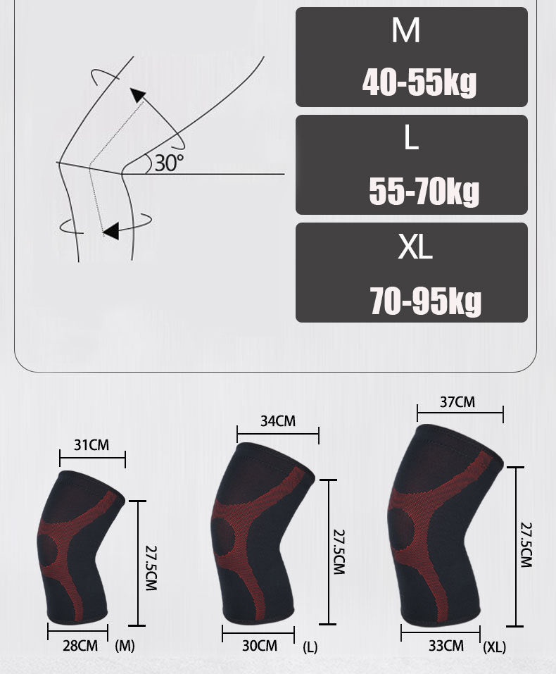 2 Pack Knee Compression Sleeves YK-03