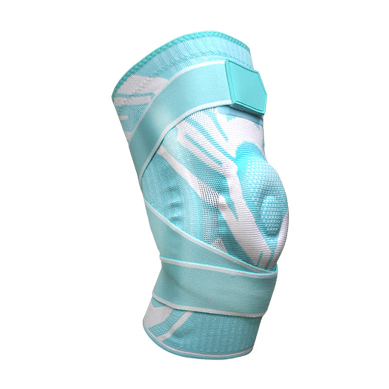 Knee Brace Compression Sleeve with Strap