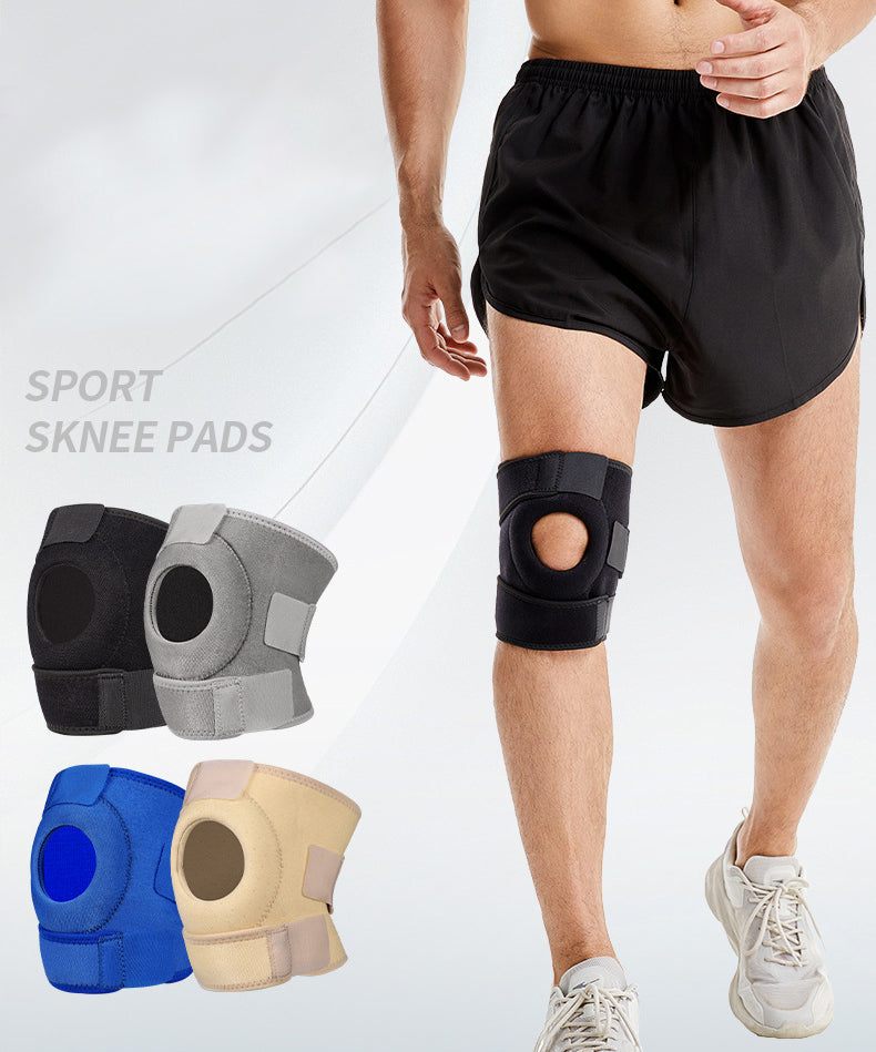 Knee Brace with Straps, Patella EVA Pads