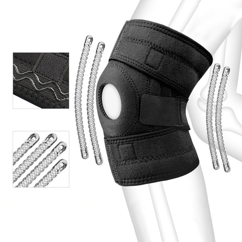 Support Knee Brace with 4 Springs