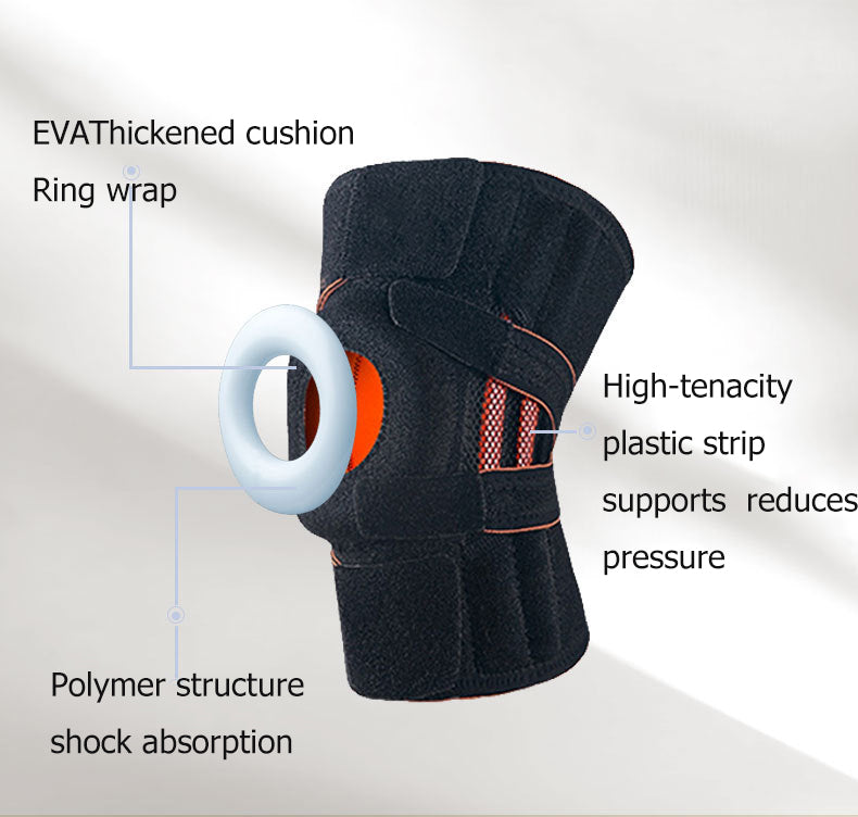 Support Knee Brace ,Spring Support EVA Pads