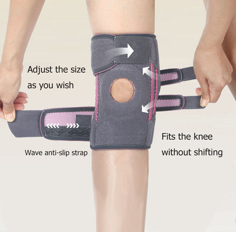 Support Knee Brace ,Spring Support EVA Pads