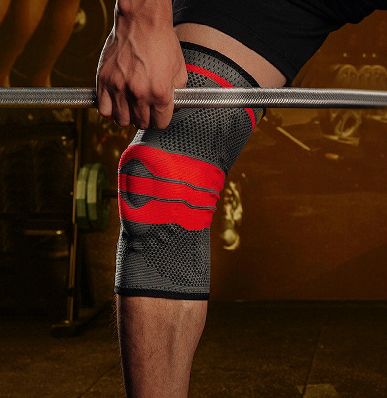 Sports Knee Brace With Silicon Pads