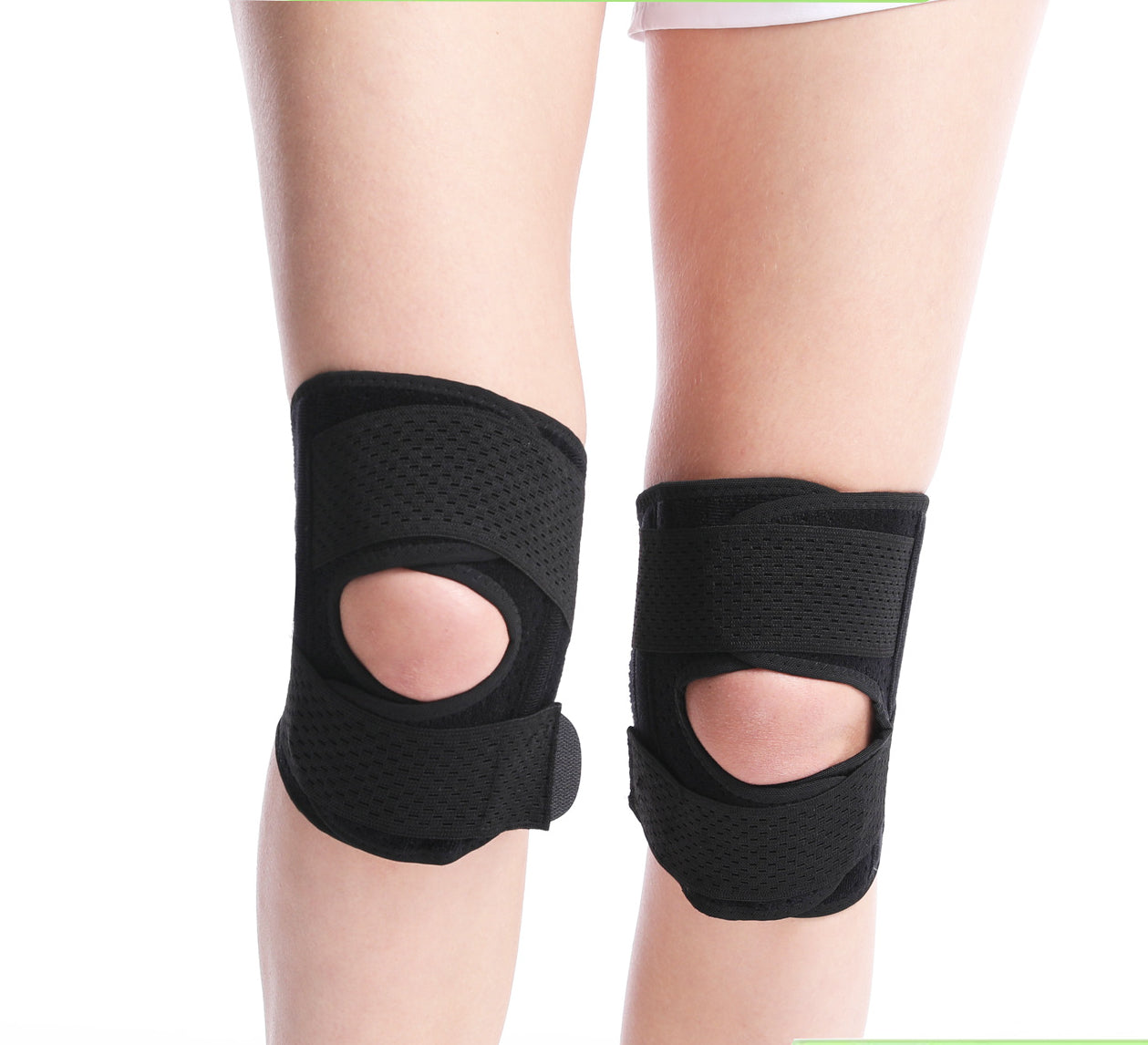 Knee Brace with Strap,2 Springs