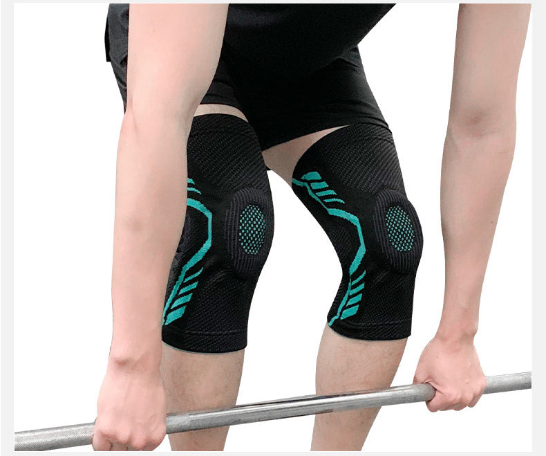 4 Spring Support Knee Brace with Patella Pad