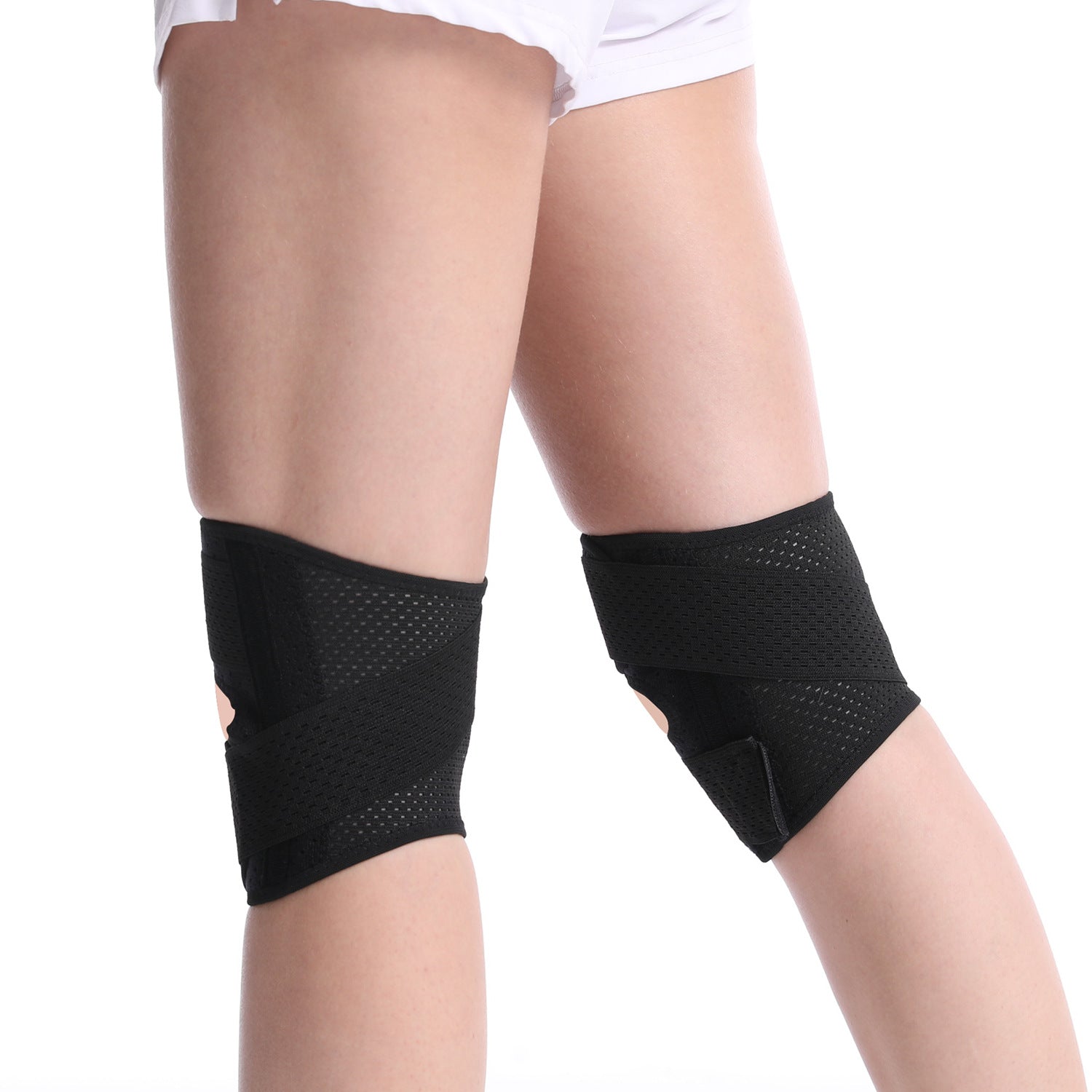 Knee Brace with Strap,2 Springs