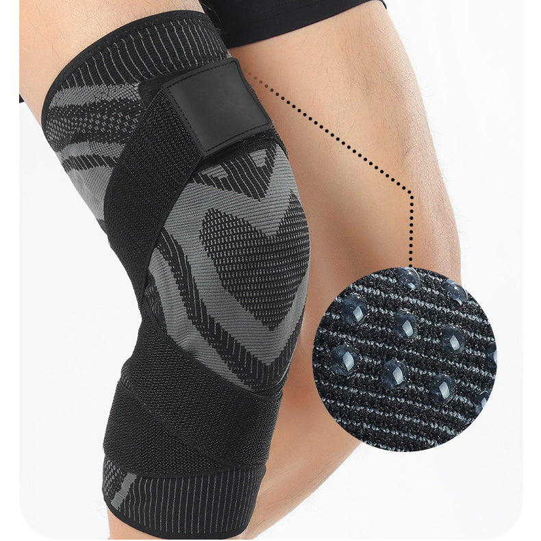 Knee Brace with Silicone,35-100kg