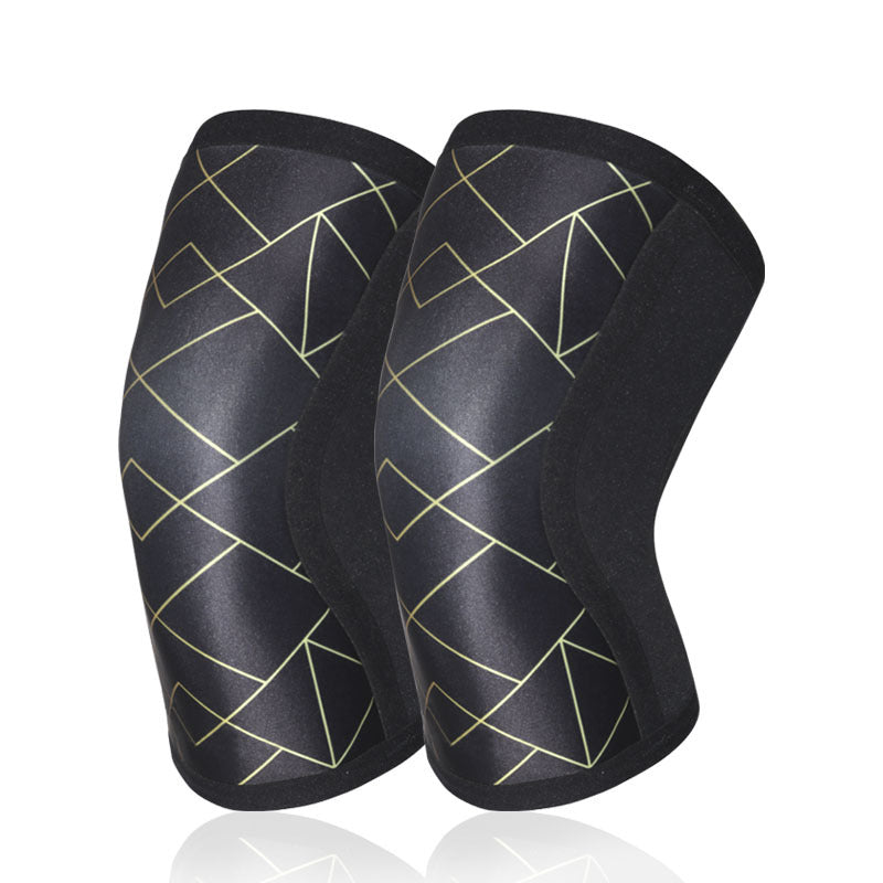 Professional weightlifting knee pads