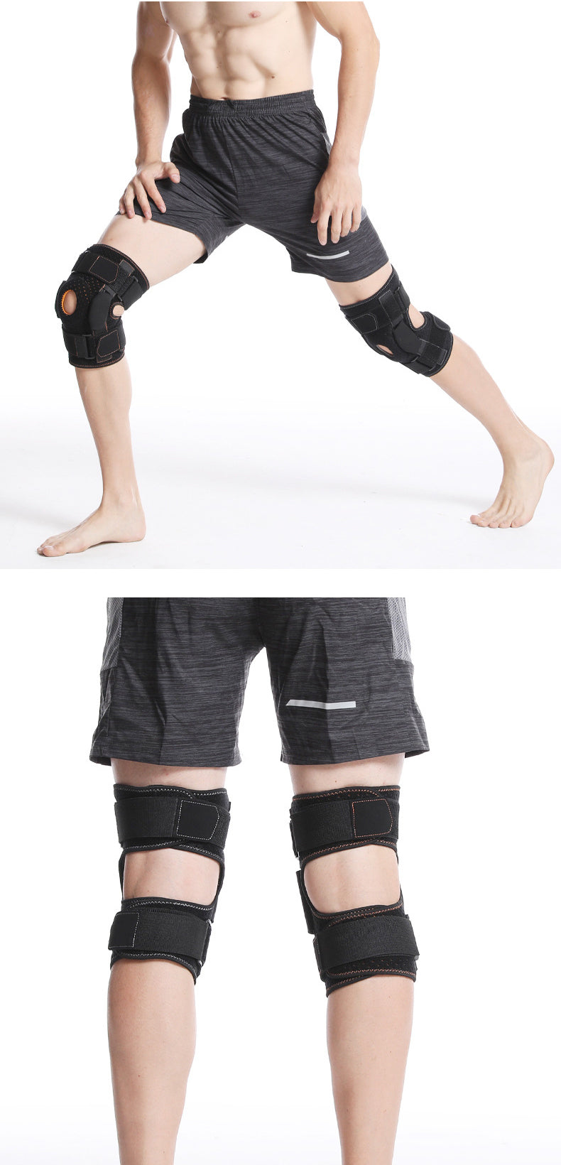 Knee Brace With Hinged,EVA Pads