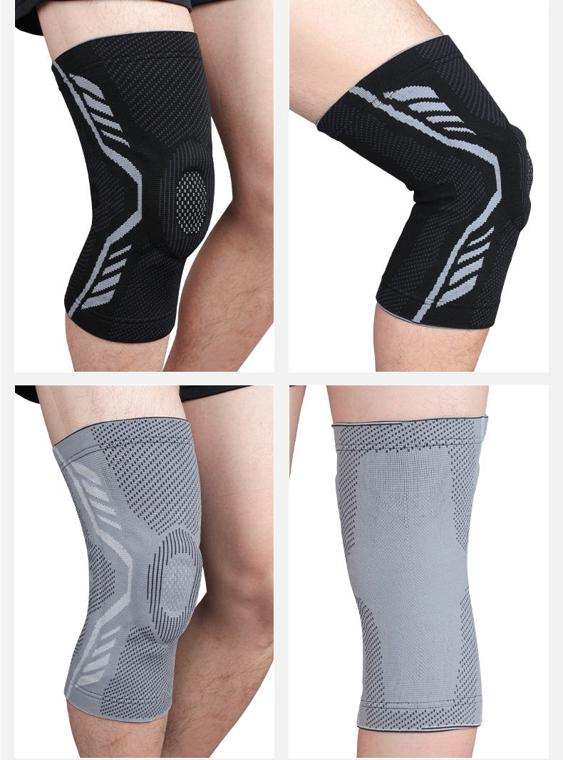 4 Spring Support Knee Brace with Patella Pad