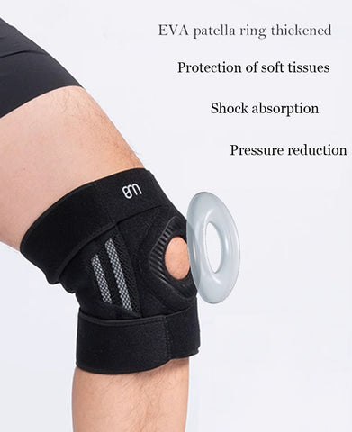 BM Knee Brace Spring Support With Adjustable Straps