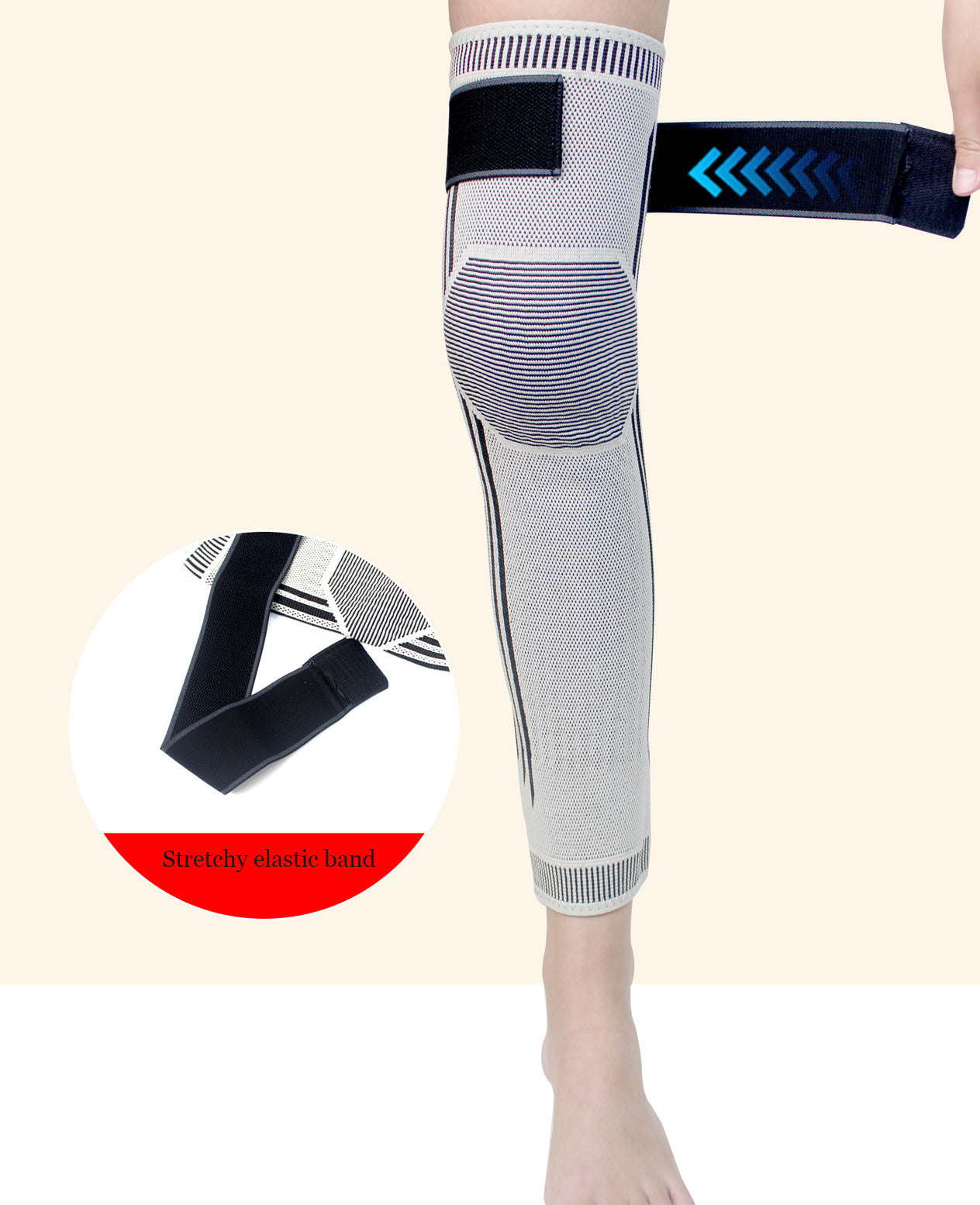 Graphene Wormwood Knee Sleeves,45-95kg