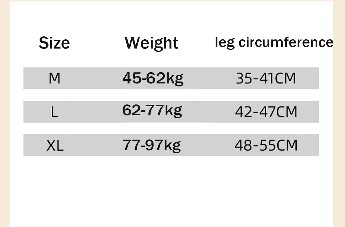 Graphene Wormwood Knee Sleeves,45-95kg